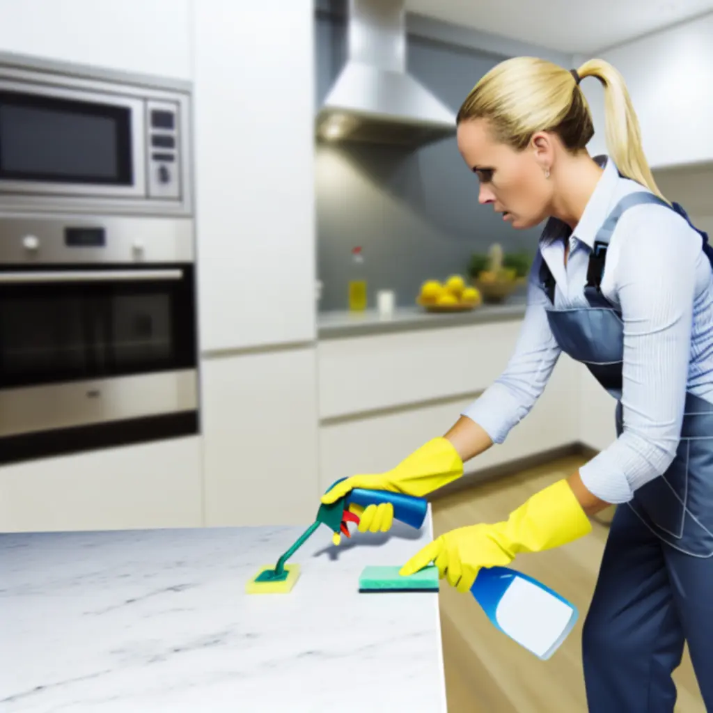 Demonstratie van een professioneel schoonmaakproces door Was Service Pro