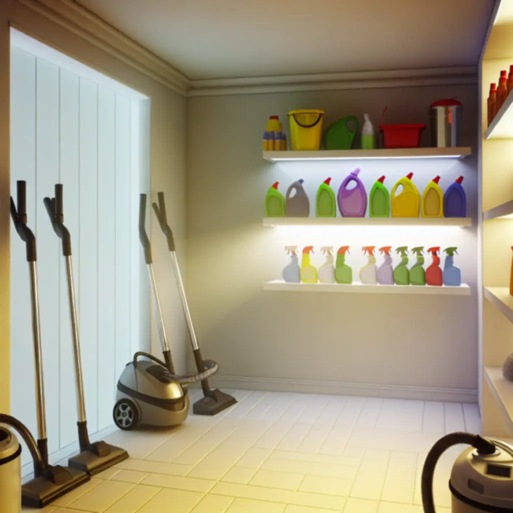 Moderne professionele schoonmaakapparatuur