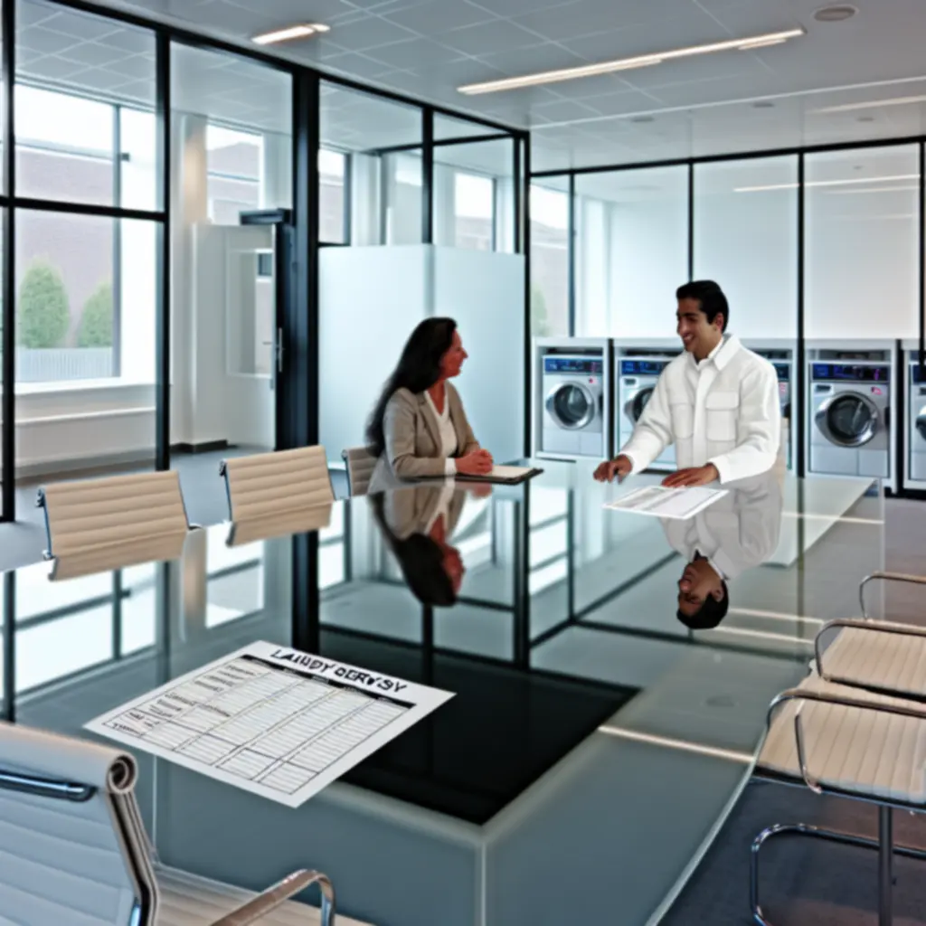 Overzicht van het schoonmaakproces van Was Service Pro